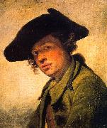 Jean Baptiste Greuze A Young Man in a Hat USA oil painting artist